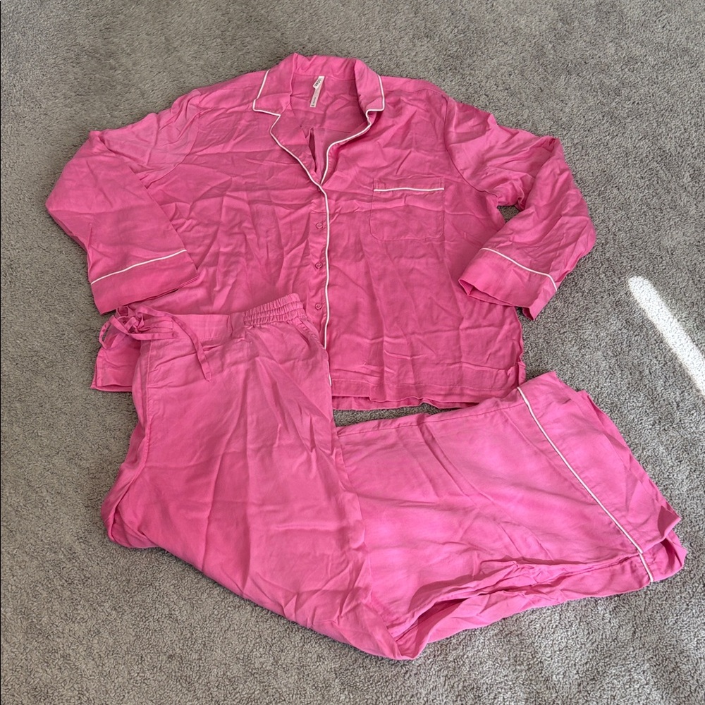 Soma woven pajama set - Picture 2 of 15